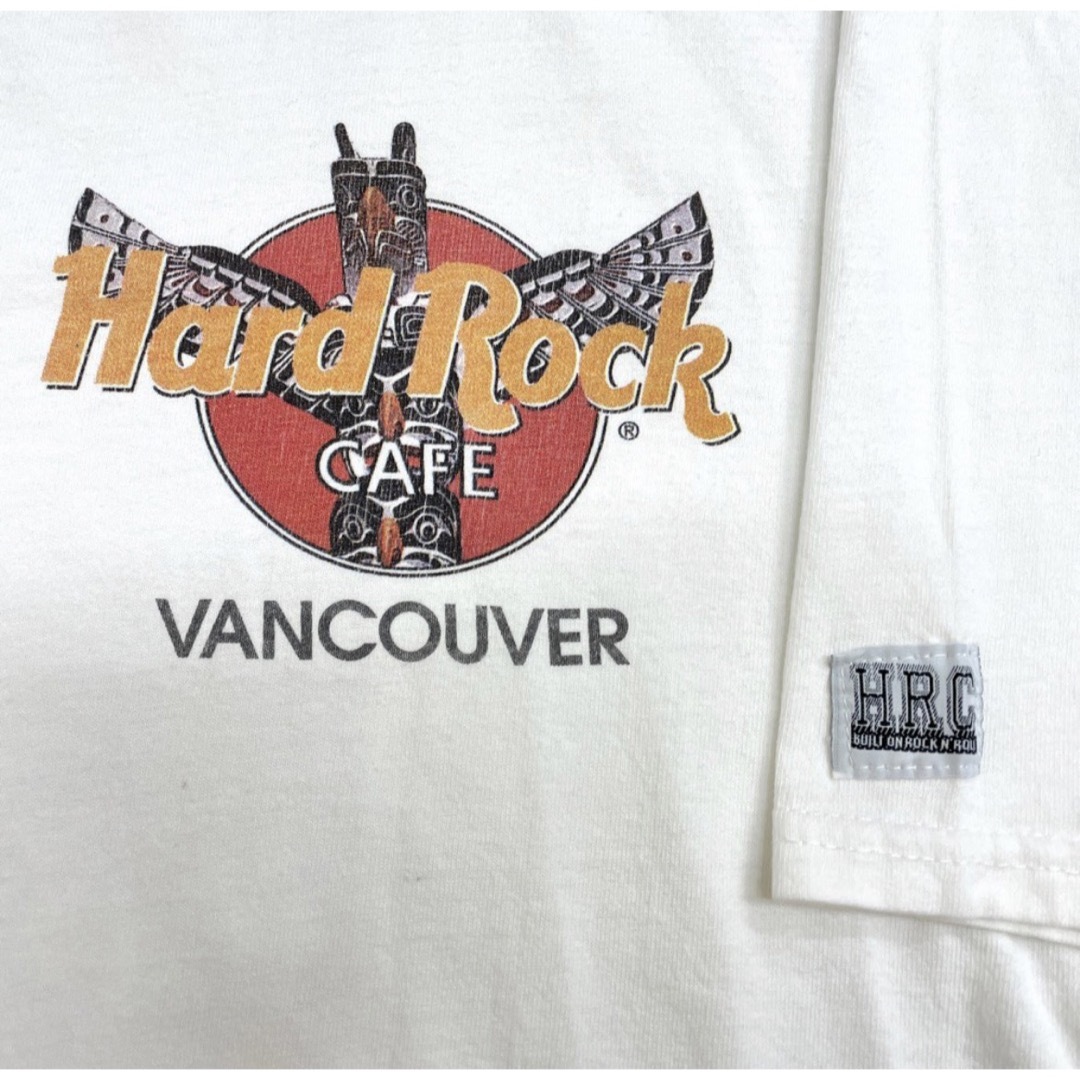 Hard Rock CAFE(ハードロックカフェ)のUS古着 ハードロックカフェ HARD ROCK CAFE VANCOUVER  メンズのトップス(Tシャツ/カットソー(半袖/袖なし))の商品写真