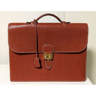 エルメス(Hermes)の《美品》HERMES　メンズビジネスバッグ　 サックアデペッシュ(ビジネスバッグ)