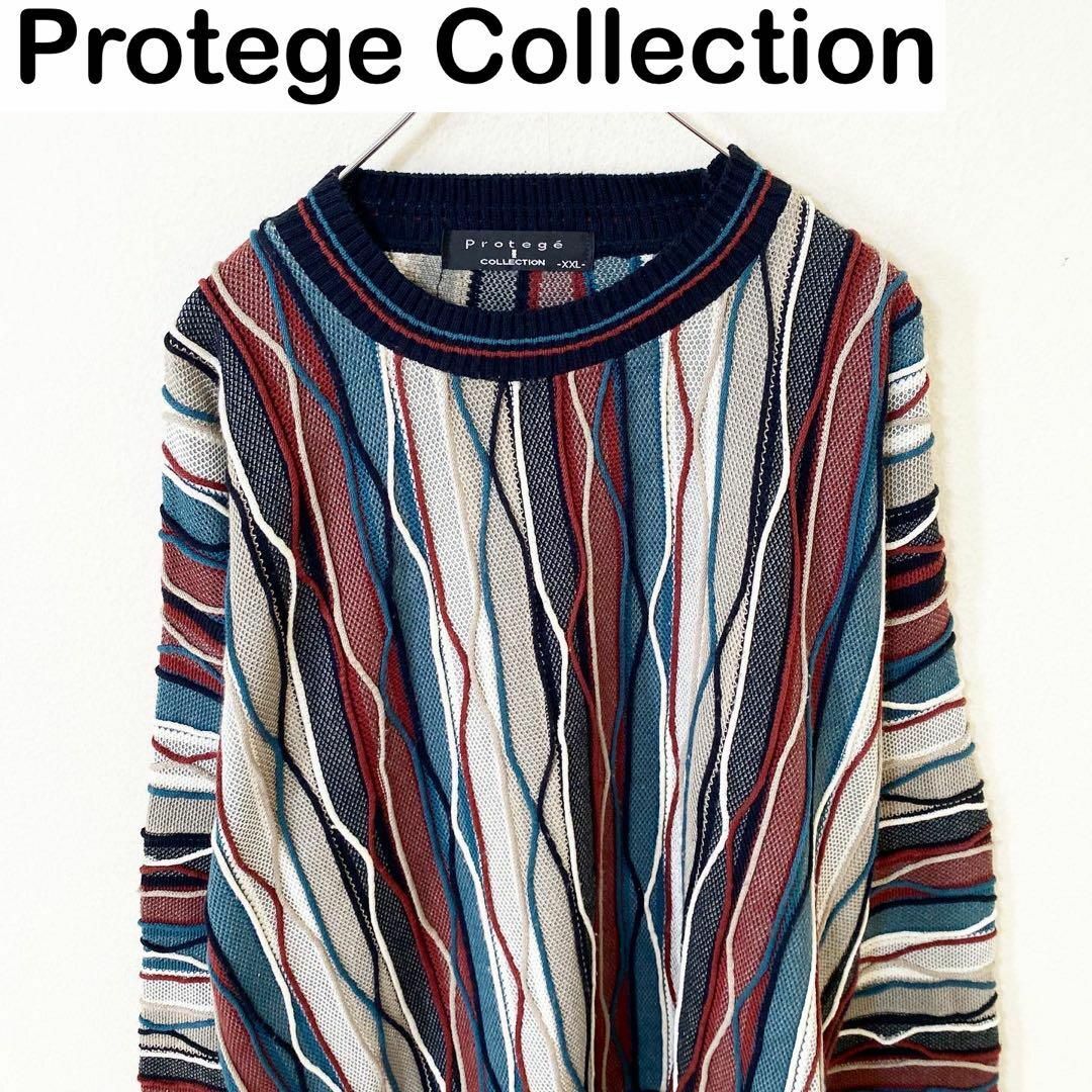 USA製　Protege COLLECTION 3Dニット　　ヴィンテージ