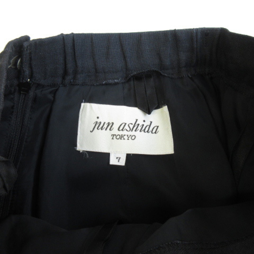 jun ashida(ジュンアシダ)のジュンアシダ jun ashida スカート タイト タック レーヨン リネン  レディースのスカート(ひざ丈スカート)の商品写真