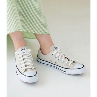 コンバース(CONVERSE)のCONVERSEコンバースオールスターキャンバススニーカー　グレー(スニーカー)