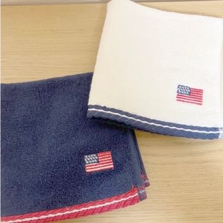 ポロラルフローレン(POLO RALPH LAUREN)の【新品未使用】ラルフローレン タオルハンカチ【送料込】(ハンカチ)