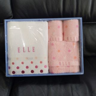 エル(ELLE)のELLEバスタオルセット(タオル/バス用品)