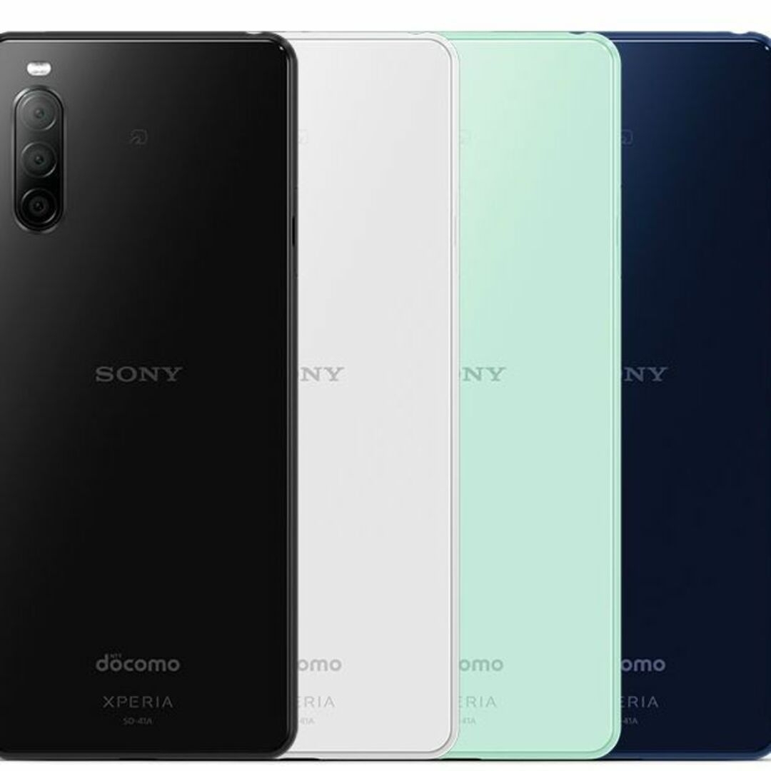 スマホ/家電/カメラ????美品????Xperia 10 II SO-41A????BLUE????SONYソニー