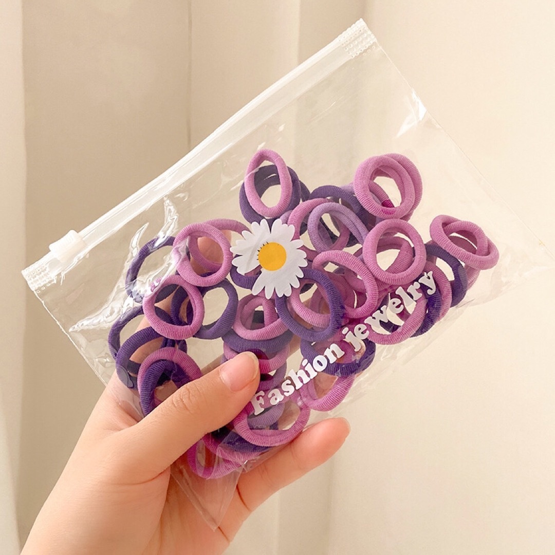 ヘアゴム 本セット 子供ゴム キッズ パステルカラー ベビー 女の子