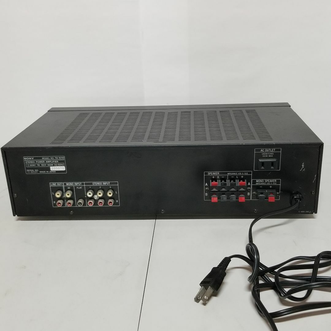 SONY ソニー TA-N110 モノラル ステレオパワーアンプ