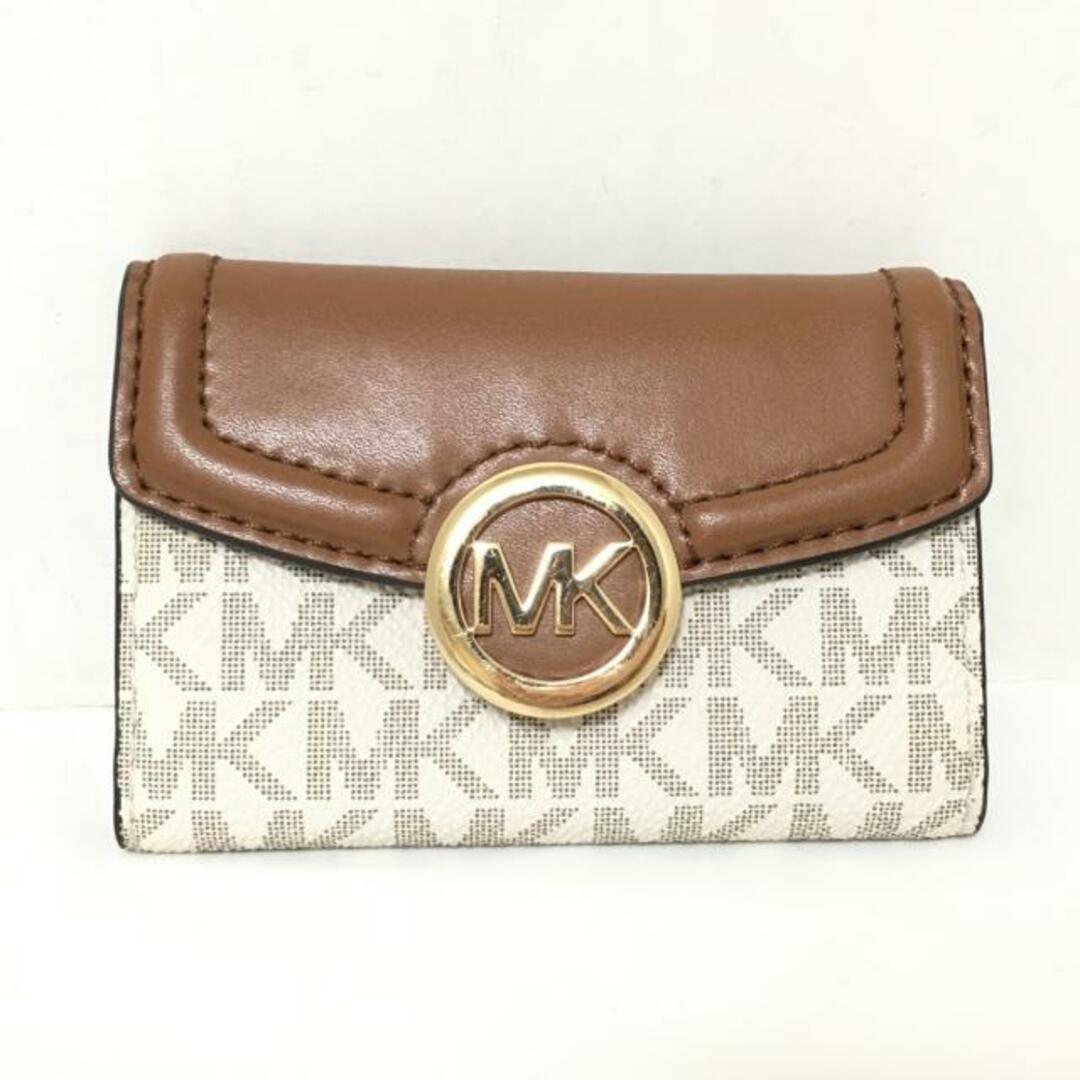 Michael Kors   マイケルコース キーケース   ブラウン×白の通販 by