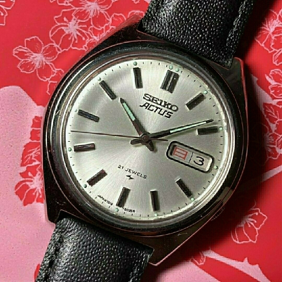 売り切り⭐ 程度良好⭐SEIKO ACTUS AUTOMATIC 1976 - 腕時計(アナログ)