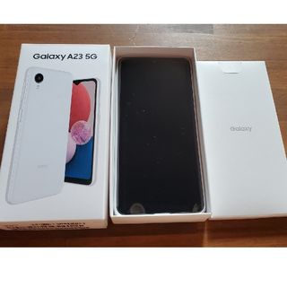 ギャラクシー(Galaxy)の新品未使用　GALAXY A23 5G 64GB ホワイト(スマートフォン本体)