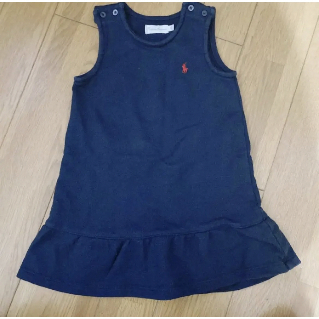 POLO RALPH LAUREN(ポロラルフローレン)のﾎﾟﾛ  ラルフローレン☆ワンピ(チュニック)(80) キッズ/ベビー/マタニティのベビー服(~85cm)(ワンピース)の商品写真