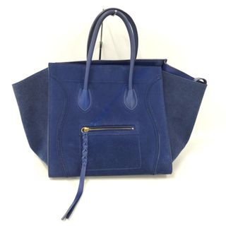 セリーヌ(celine)のCELINE スモールスクエア ラゲージ ファントム トートバッグ レザー(トートバッグ)