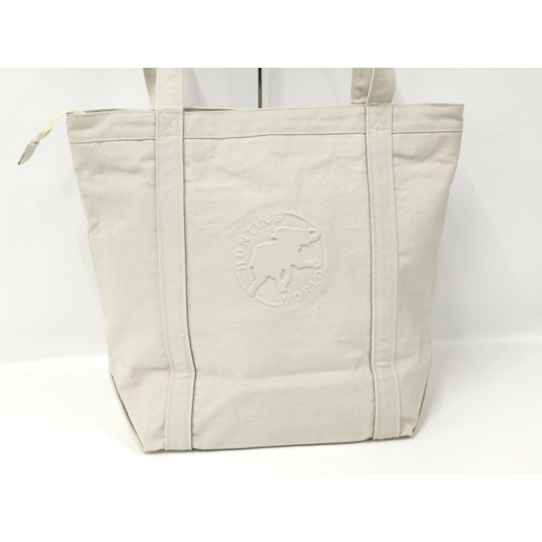 HUNTING WORLD - HUNTING WORLD トートバッグ 刺繍 キャンバス HUNTING WORLD - HUNTING WORLD トートバッグ 刺繍 キャンバス