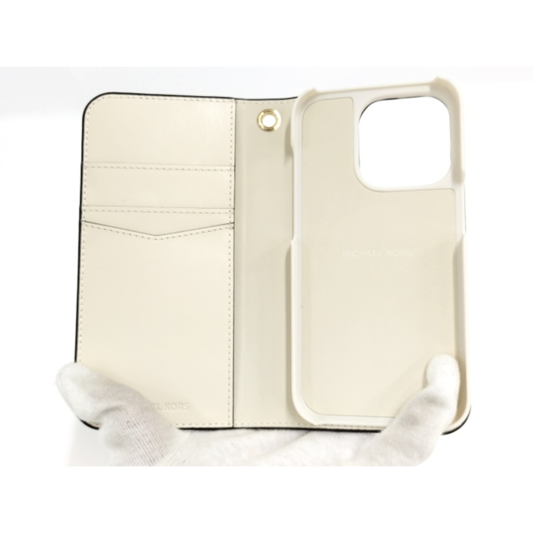 Michael Kors(マイケルコース)のMICHAEL KORS アイフォンケース iPhone14 14PRO PVC スマホ/家電/カメラのスマホアクセサリー(ストラップ/イヤホンジャック)の商品写真