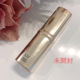 ロレアルパリ(L'Oreal Paris)の新品☆未開封☆ロレアルパリ カラーリッシュルルージュN 107口紅☆(口紅)