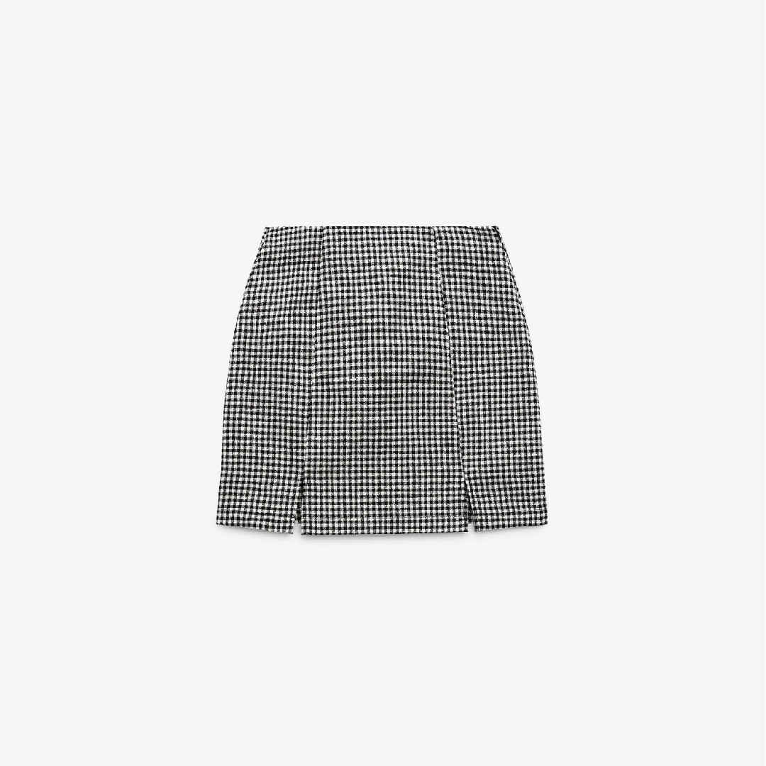 ZARA - ZARA チェック柄ミニスカート Mサイズ チェック柄の通販 ZARA - ZARA チェック柄ミニスカート Mサイズ チェック柄の通販