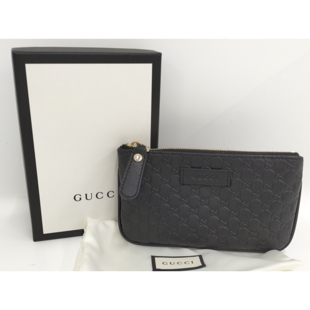 Gucci   GUCCI コインケース 小銭入れ マイクログッチシマ レザー