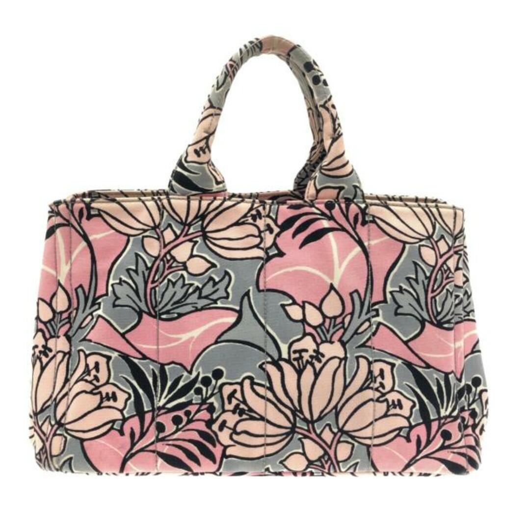 PRADA(プラダ) トートバッグ CANAPA 花柄-