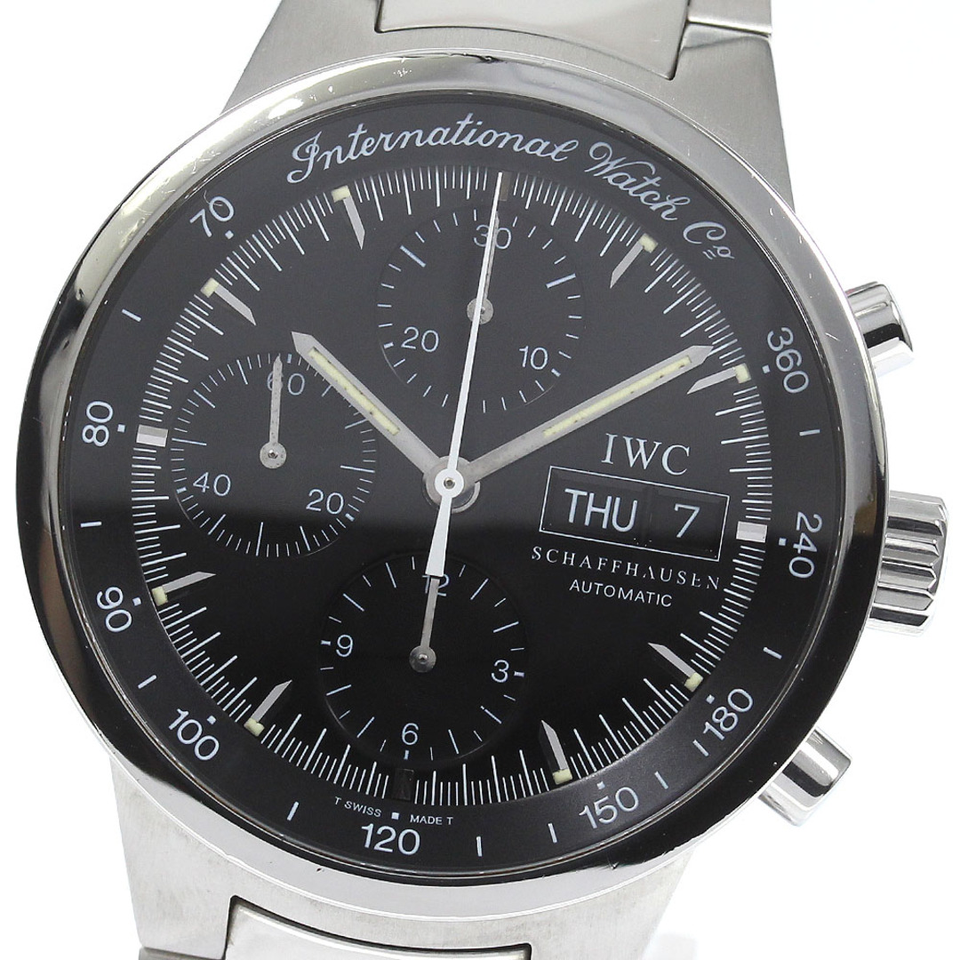 IWC IWC SCHAFFHAUSEN IW370708 GST クロノグラフ デイデイト 自動巻き メンズ _76166421mm振動数