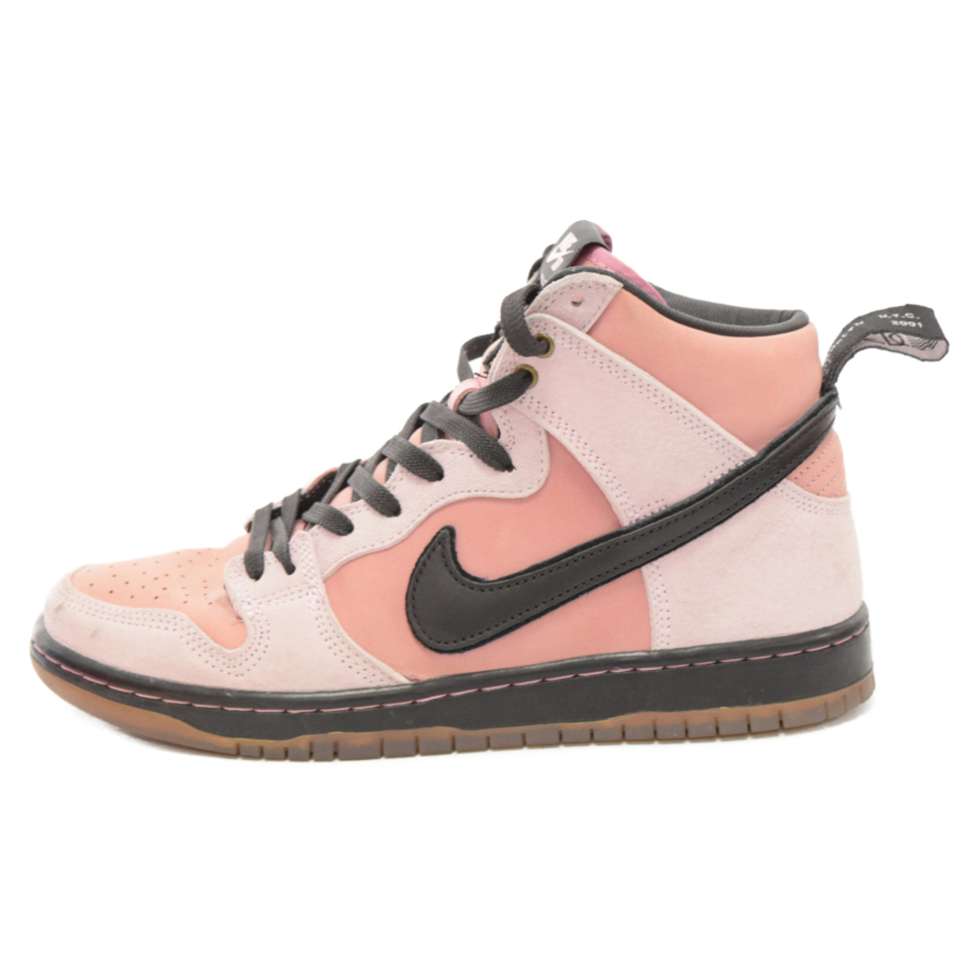 NIKE SB ナイキエスビー ×KCDC SB DUNK HIGH PRO QS Pink Black DH7742-600 エスビー ダンクハイ スニーカー ピンク/ブラック US9/27cm