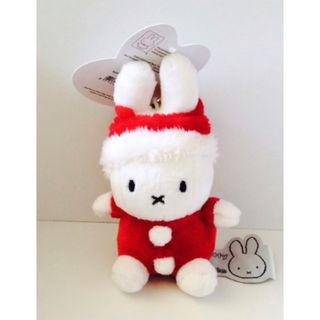 ミッフィー(miffy)のmiffy 【ぬいぐるみ】オランダ限定クリスマスサンタミッフィー小キーホルダー(キャラクターグッズ)