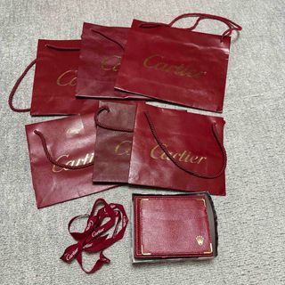 カルティエ(Cartier)のカルティエ　ショッパー　ショップ袋　時計空き箱(ショップ袋)