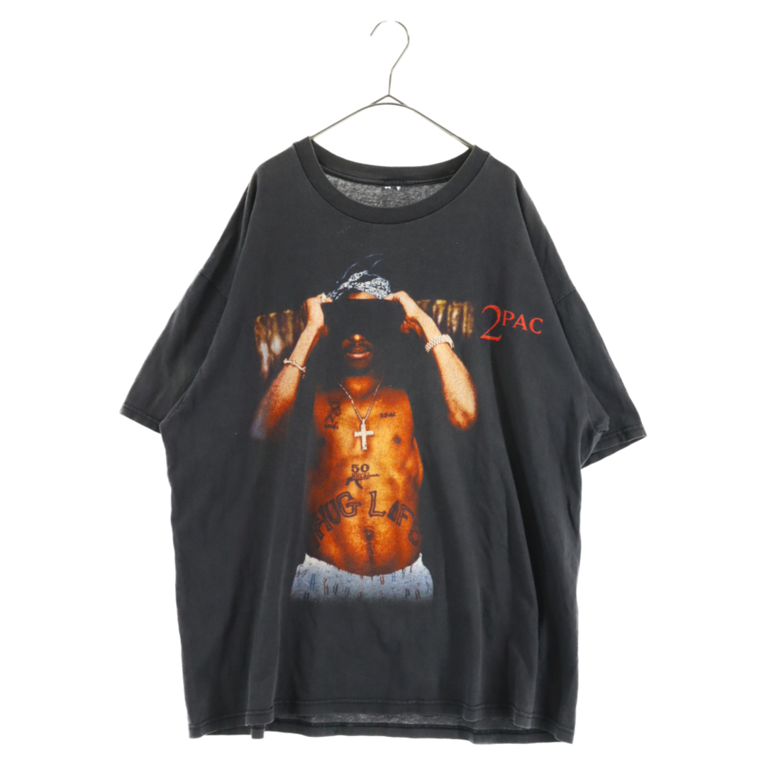 VINTAGE ヴィンテージ 90s 2PAC ALL EYES ON ME ツーパック 半袖Tシャツ カットソー ブラック