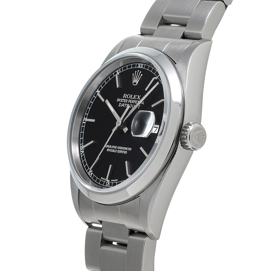 ロレックス ROLEX 16200 K番(2001年頃製造) ブラック メンズ 腕時計