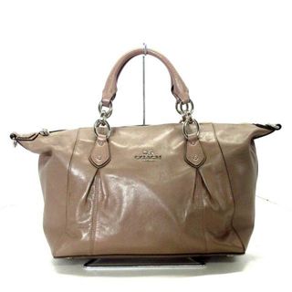 COACH - COACH(コーチ) ハンドバッグ F33806 レザーの通販｜ラクマ