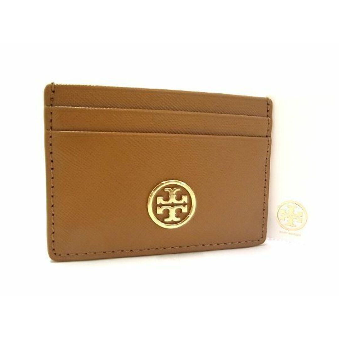 ■新品■未使用■ TORY BURCH トリーバーチ レザー カードケース カード入れ パスケース 定期入れ レディース ブラウン系 BD9616