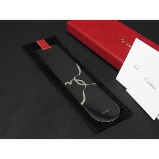 カルティエ(Cartier)の■新品■未使用■ Cartier カルティエ レザー ブックマーカー 栞 しおり ステーショナリー シルバー系 AR2068 (その他)