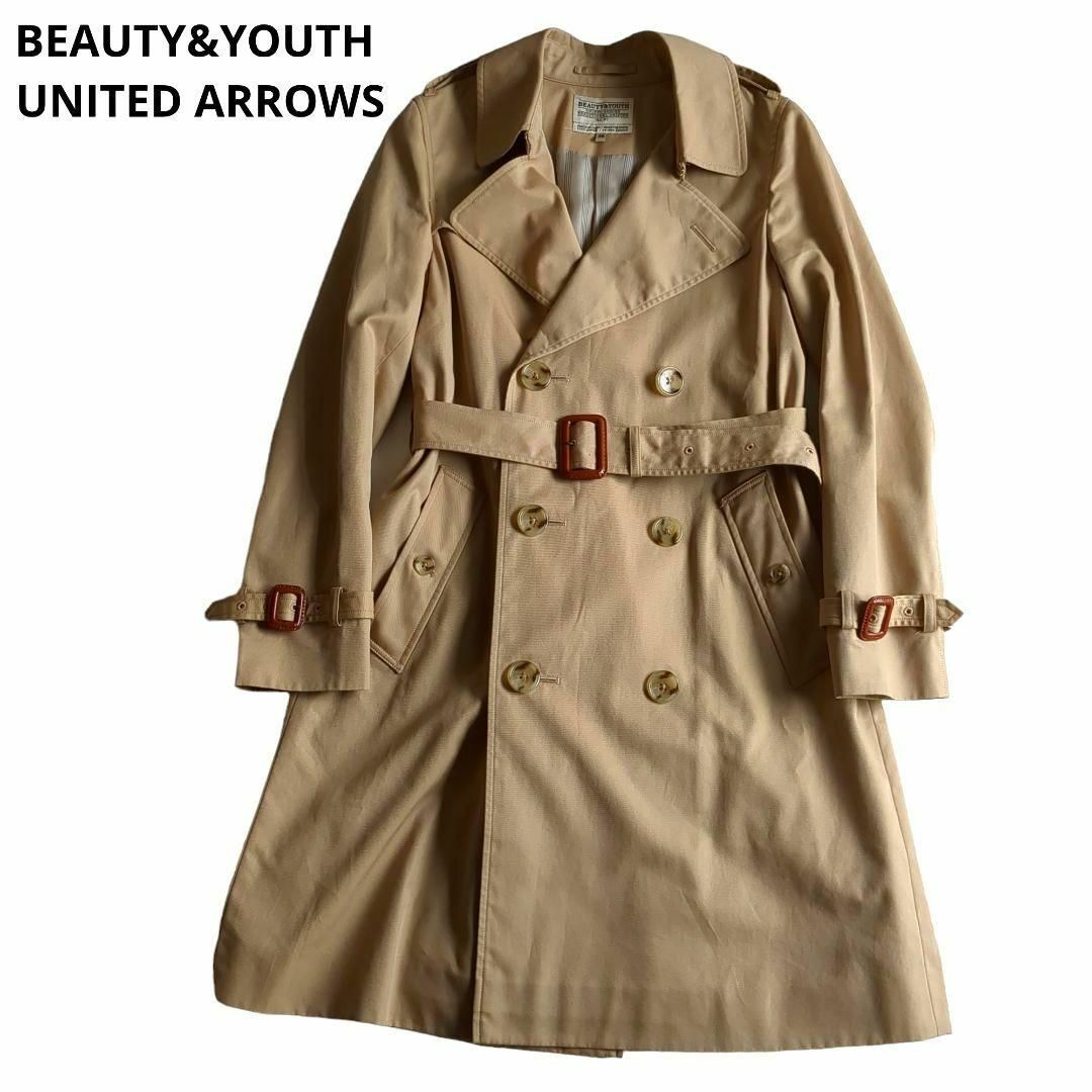 BEAUTY&YOUTH UNITED ARROW トレンチコート ベージュ M