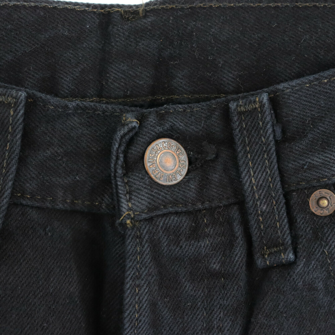 Levi's(リーバイス)のLevi's リーバイス 501-5958 ボタンフライ ブラックデニムパンツ メンズのパンツ(デニム/ジーンズ)の商品写真