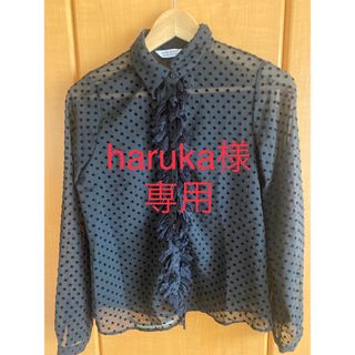 ザラ(ZARA)のZARA ドットシャツ(シャツ/ブラウス(長袖/七分))