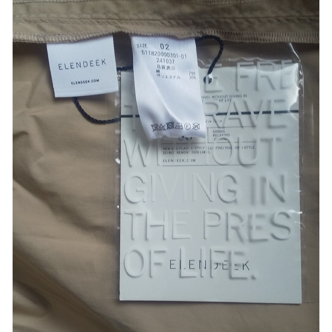【新品】ELENDEEK ロングワンピース・ロングコート