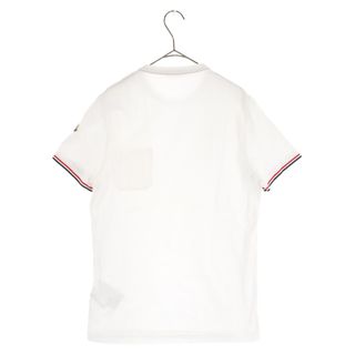 MONCLER モンクレール MAGLIA T-SHIRT 袖ラインデザイン 半袖Tシャツ ホワイト C10918019800