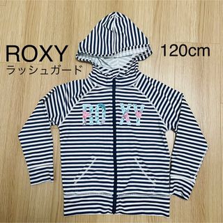 ロキシー(Roxy)のROXY ボーダーフード付きラッシュガード　120cm(水着)