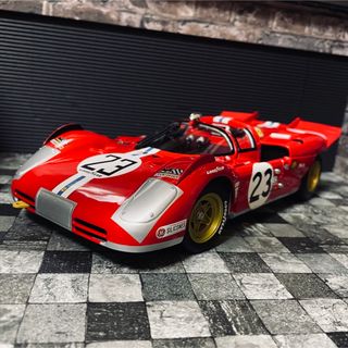 フェラーリ(Ferrari)の1/18 Mattel Elite フェラーリ 512S スパイダー 1971(ミニカー)