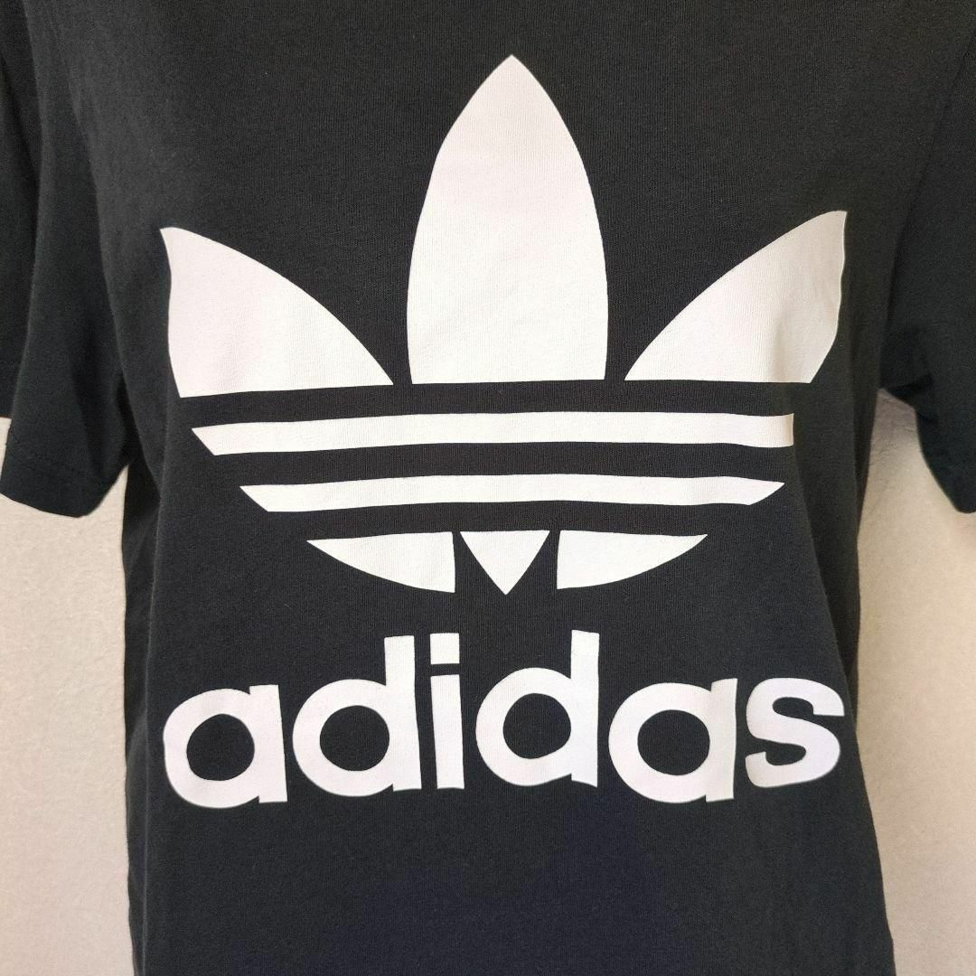 adidas(アディダス)の★adidas★オリジナル  トレフォイル ビッグ ロゴ レディース Sサイズ レディースのトップス(Tシャツ(半袖/袖なし))の商品写真