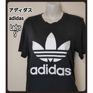 アディダス(adidas)の★adidas★オリジナル  トレフォイル ビッグ ロゴ レディース Sサイズ(Tシャツ(半袖/袖なし))