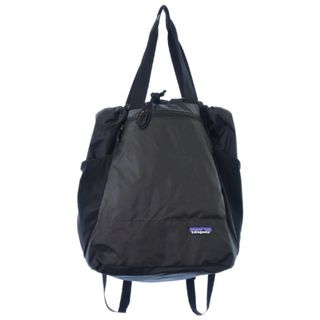 パタゴニア(patagonia)のpatagonia パタゴニア バックパック・リュック - 黒 【古着】【中古】(リュック/バックパック)