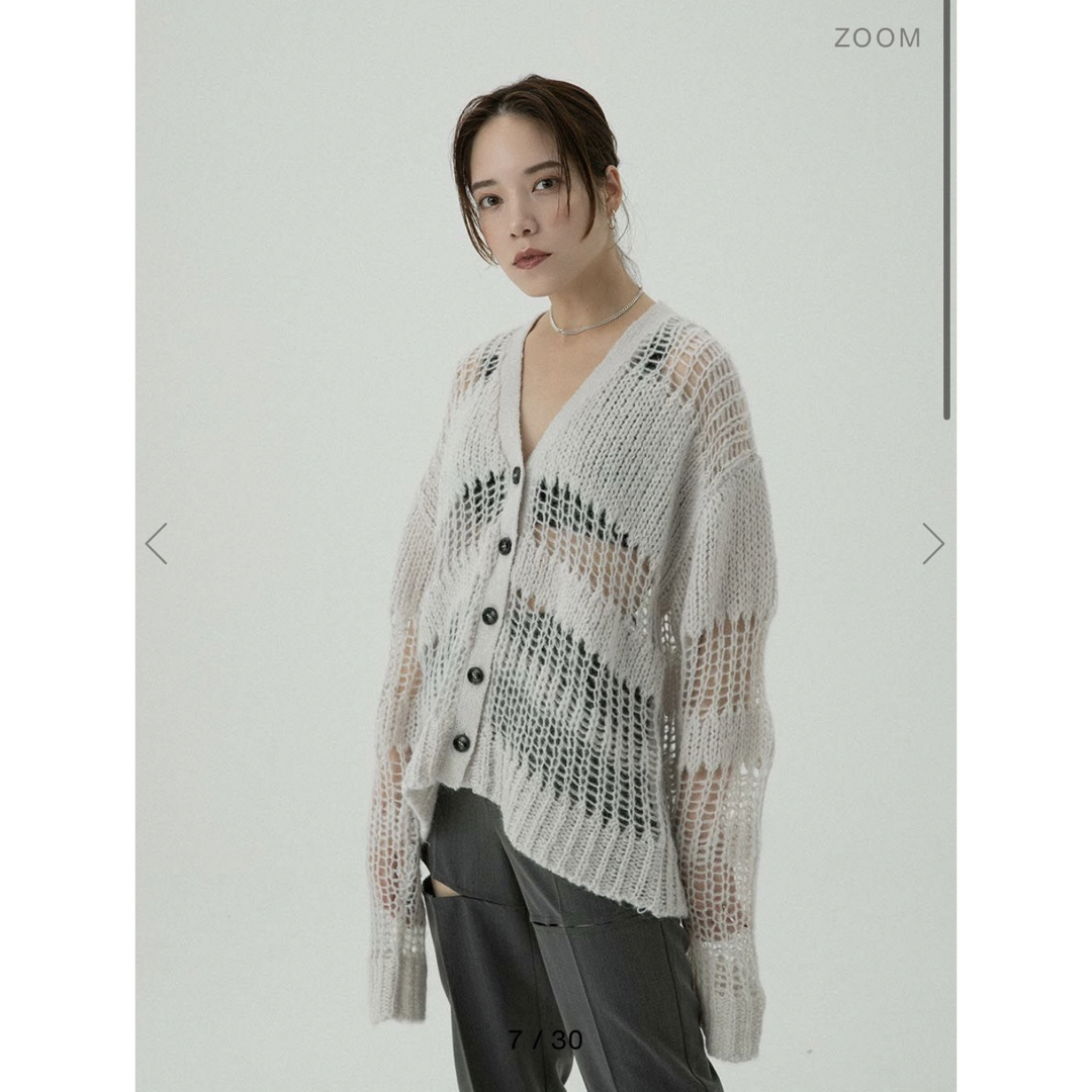 専用 melt the lady gradation net cardigan レディースのトップス(カーディガン)の商品写真