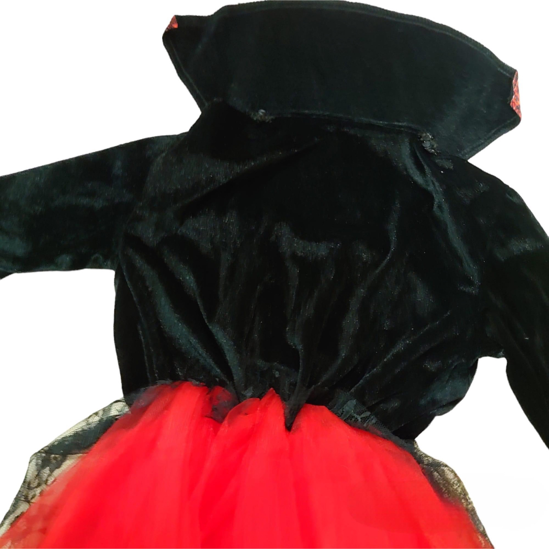 【新商品】 ワンピース ハロウィーン ハロウィン 吸血鬼 ダンス 衣装 150 キッズ/ベビー/マタニティのキッズ服女の子用(90cm~)(ワンピース)の商品写真