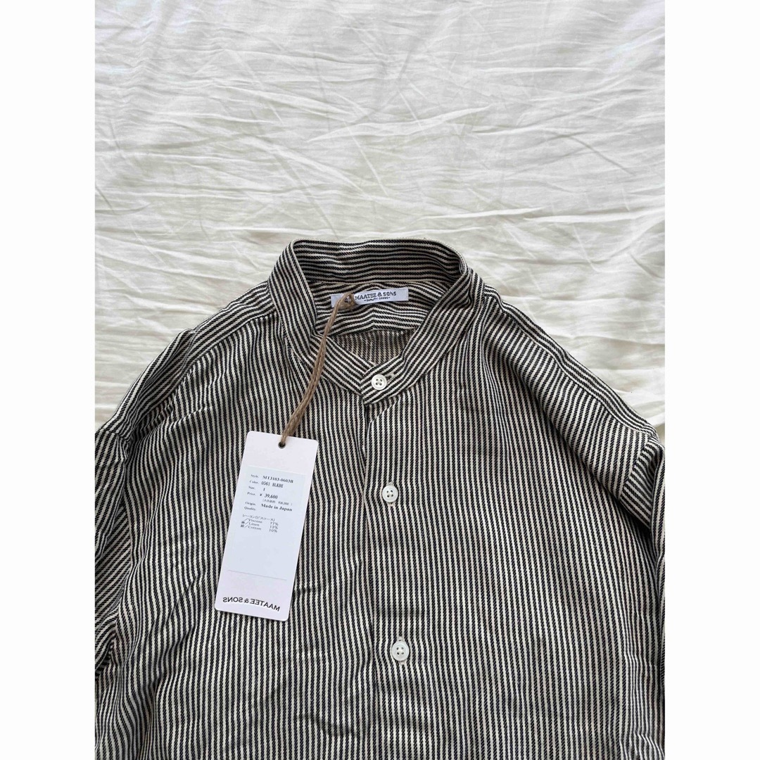 MAATEE&SONS BAND COLLAR SHIRTS 3 | nate-hospital.com