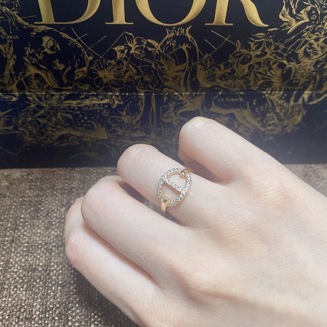 Dior(ディオール)の指輪⭐︎リング　ゴールド／シルバー レディースのアクセサリー(リング(指輪))の商品写真