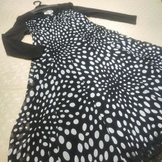 SuperBeauty☆パワーネットワンピースSize42☆ブラックの通販|ラクマ