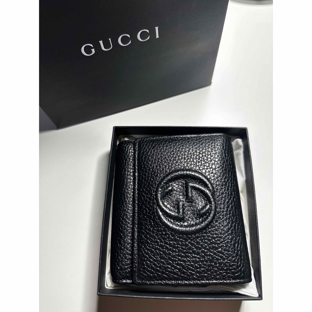 Gucci - 【美品】GUCCI(グッチ) 三つ折り財布の通販 by 真央's shop