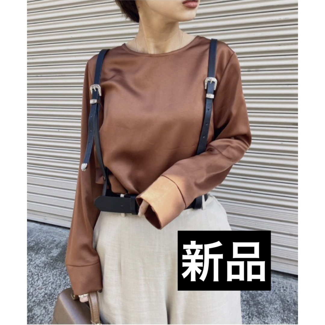 アメリヴィンテージ  SIMPLE NO COLLAR TOP