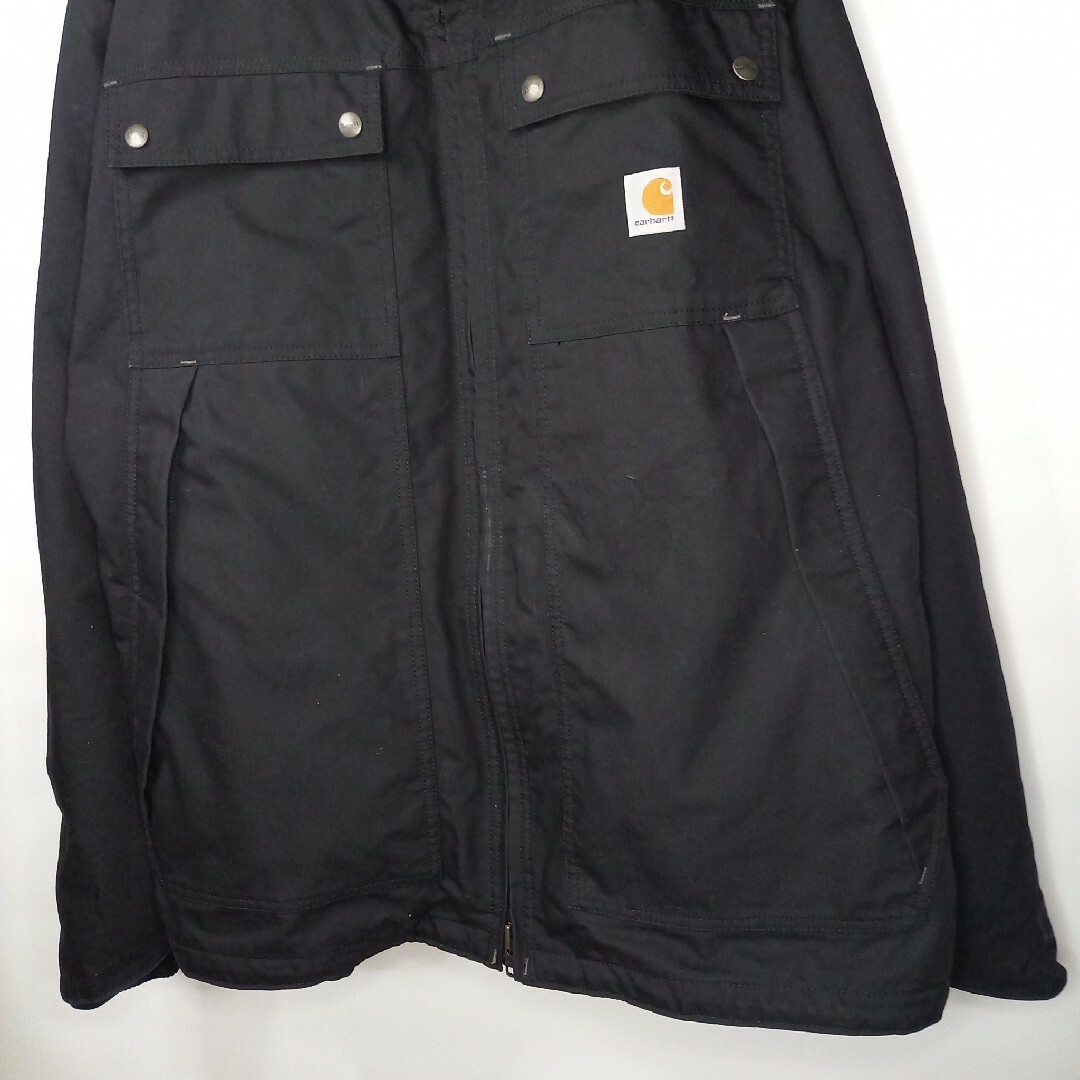 carhartt(カーハート)のカーハート　シンサレート　中綿　ジャケット　ダック地　オーバーサイズ　ブラック メンズのジャケット/アウター(ダウンジャケット)の商品写真