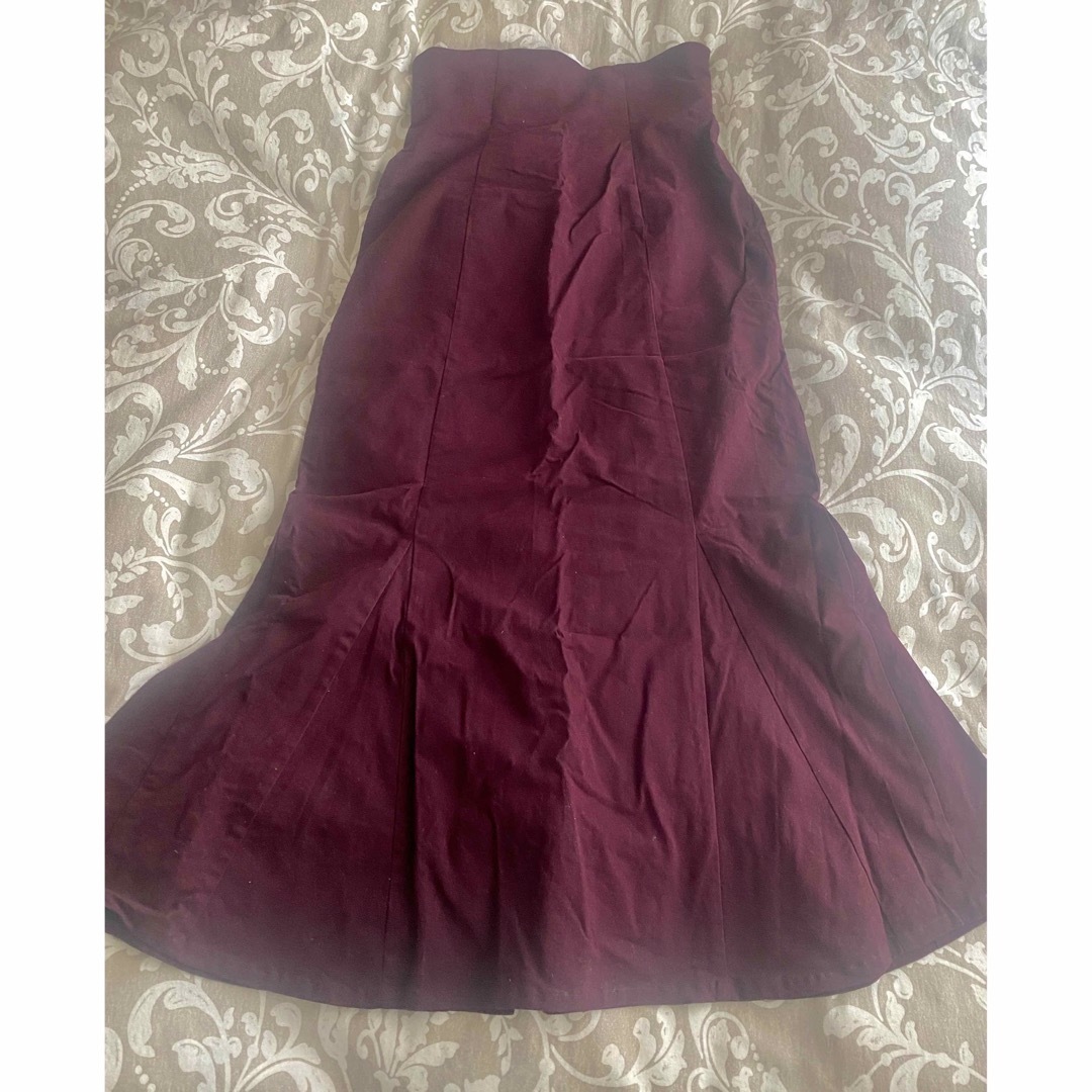 natural couture(ナチュラルクチュール)のマーメイドスカート レディースのスカート(ロングスカート)の商品写真