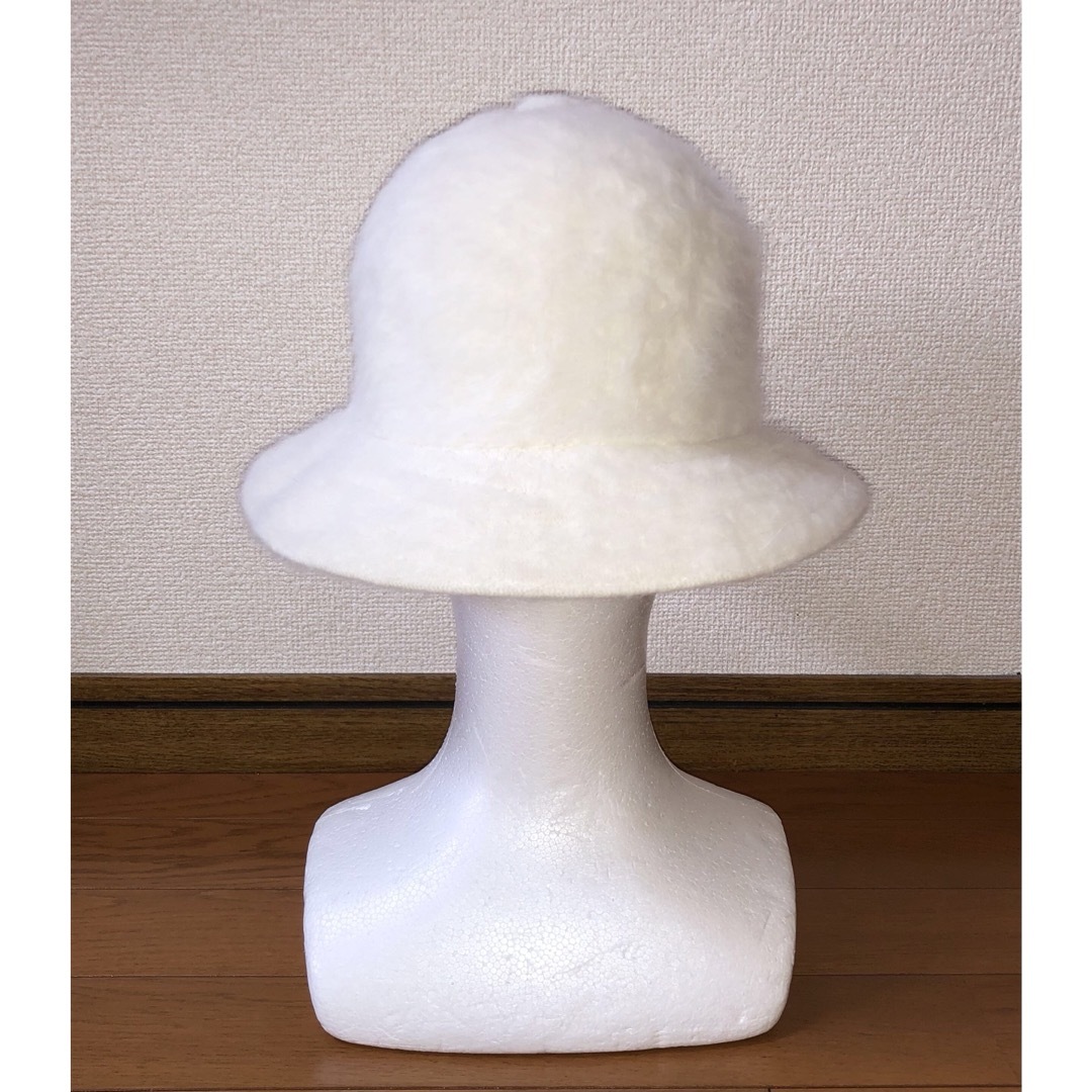 KANGOL(カンゴール)のS 美品 KANGOL Furgora Casual ファー ハット ホワイト メンズの帽子(ハット)の商品写真